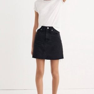 Madewell Denim Frisco Mini Skirt